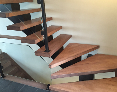 Escaliers en bois